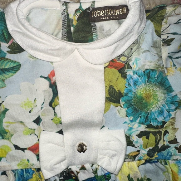 Roberto Cavalli Baby Printed Footie - Size 6M - Picture 3 of 5